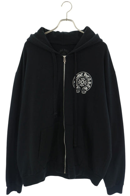Chrome Hearts Black Tokyo Ltd Back Zip Hoodie Size XL