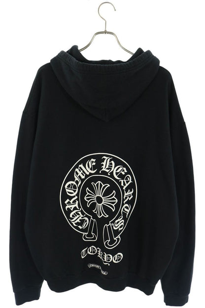 Chrome Hearts Black Tokyo Ltd Back Zip Hoodie Size XL