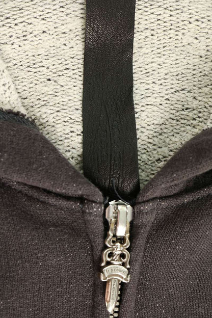 Chrome Hearts GRP Y NOT Dagger Logo Hoodie Black Size S