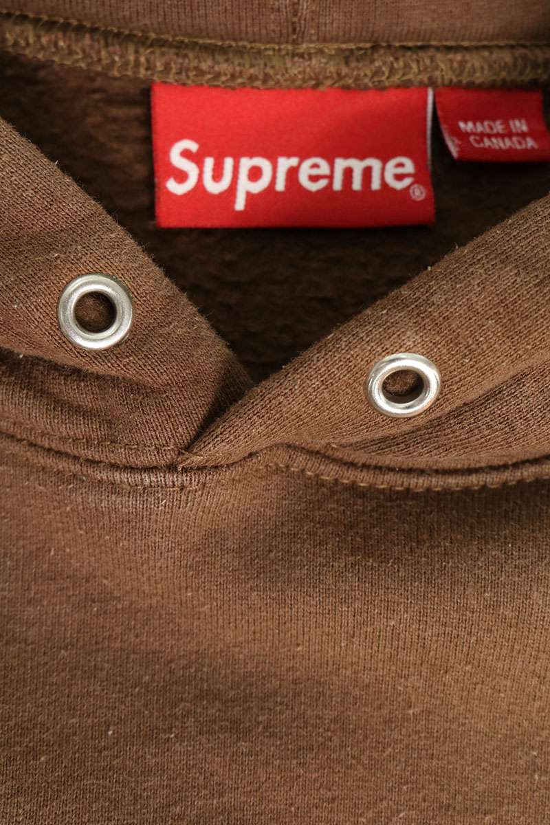 SUPREME 22AW Devil S Logo Hoodie Brown Size L