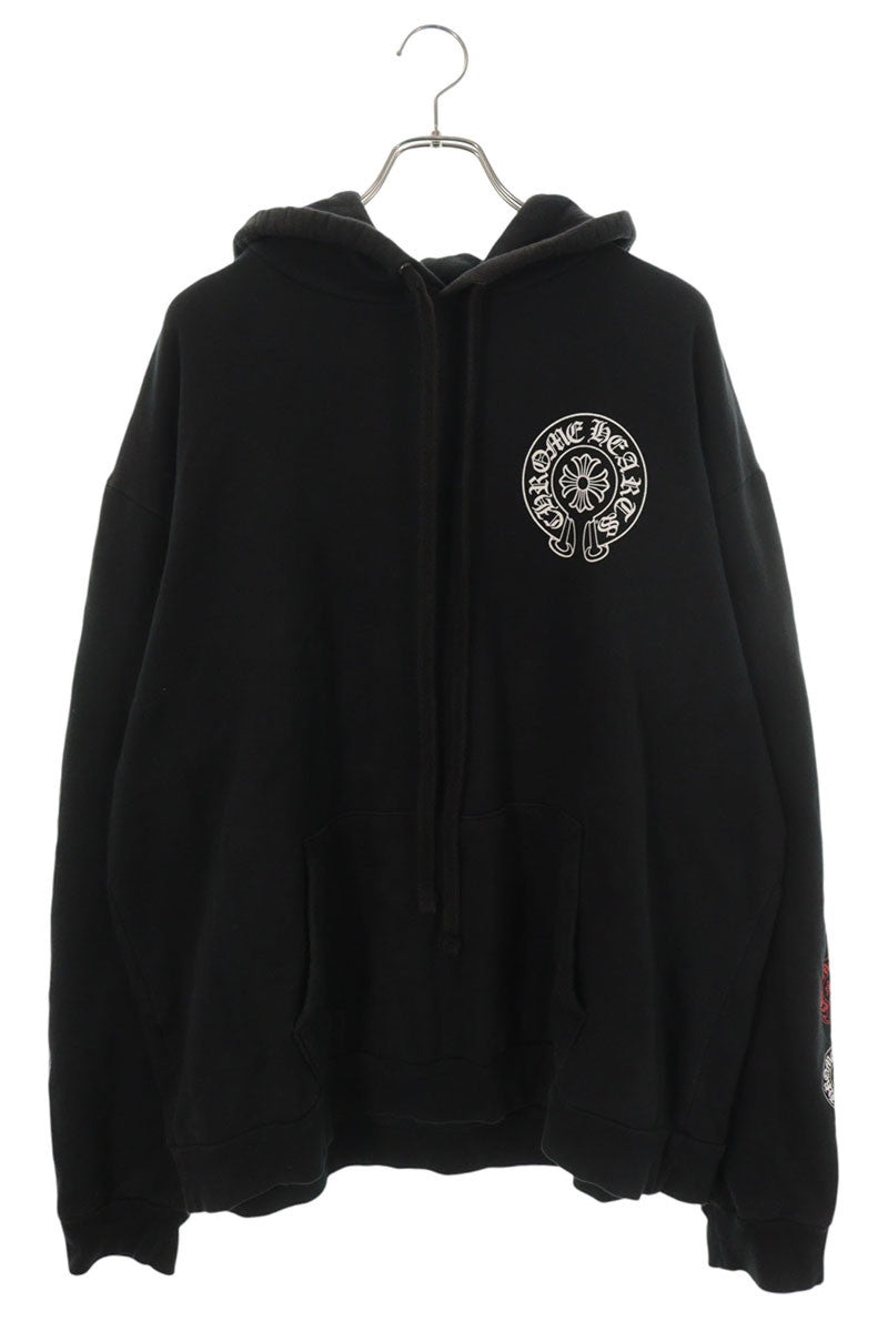 Chrome Hearts Arm Gradation Back Horseshoe Black XL Hoodie Size XL