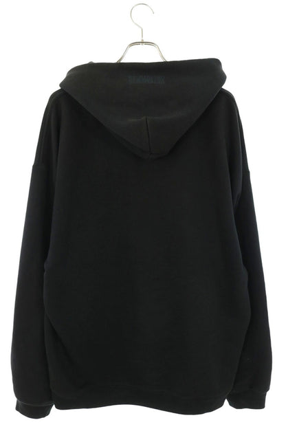 VETEMENTS Friendly Logo Pullover Hoodie Black Size M