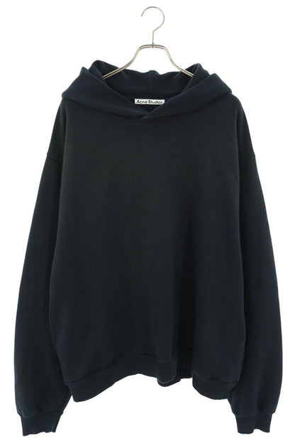 ACNE STUDIOS Back Logo Vintage Pullover Hoodie Black Size XL