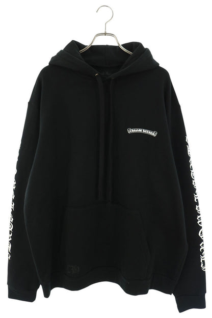 Chrome Hearts Back Label Logo Print Hoodie White XL Size XL