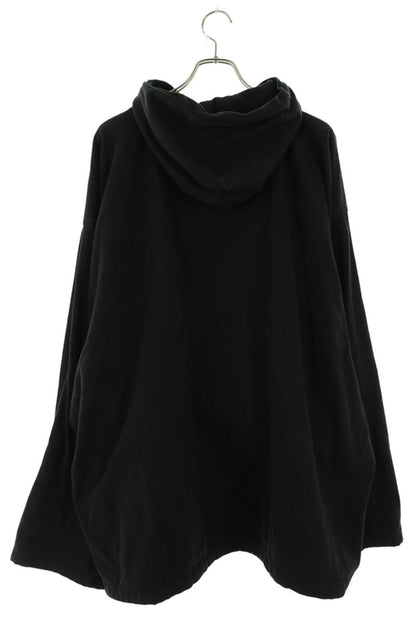 GAP Sateen Anorak Hoodie Black Size L
