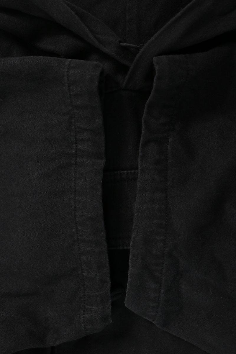 GAP Sateen Anorak Hoodie Black Size L