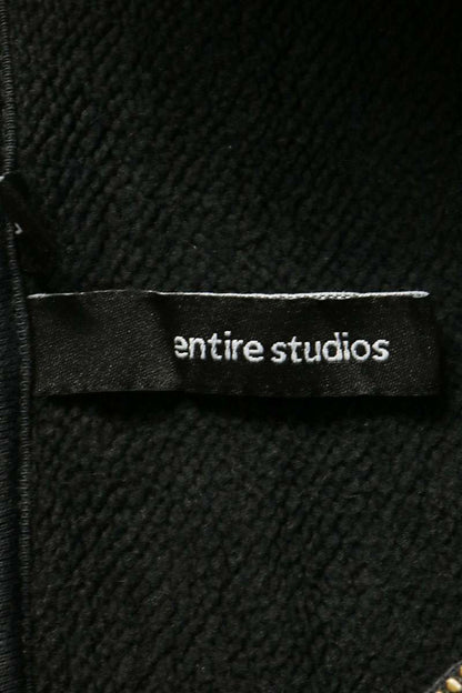entire studios Cotton Full Zip Hoodie Gray Size L