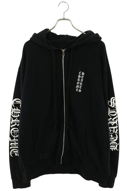 Chrome Hearts SWTSHRT HD ZIP Sleeve Logo Zip Hoodie Size XL