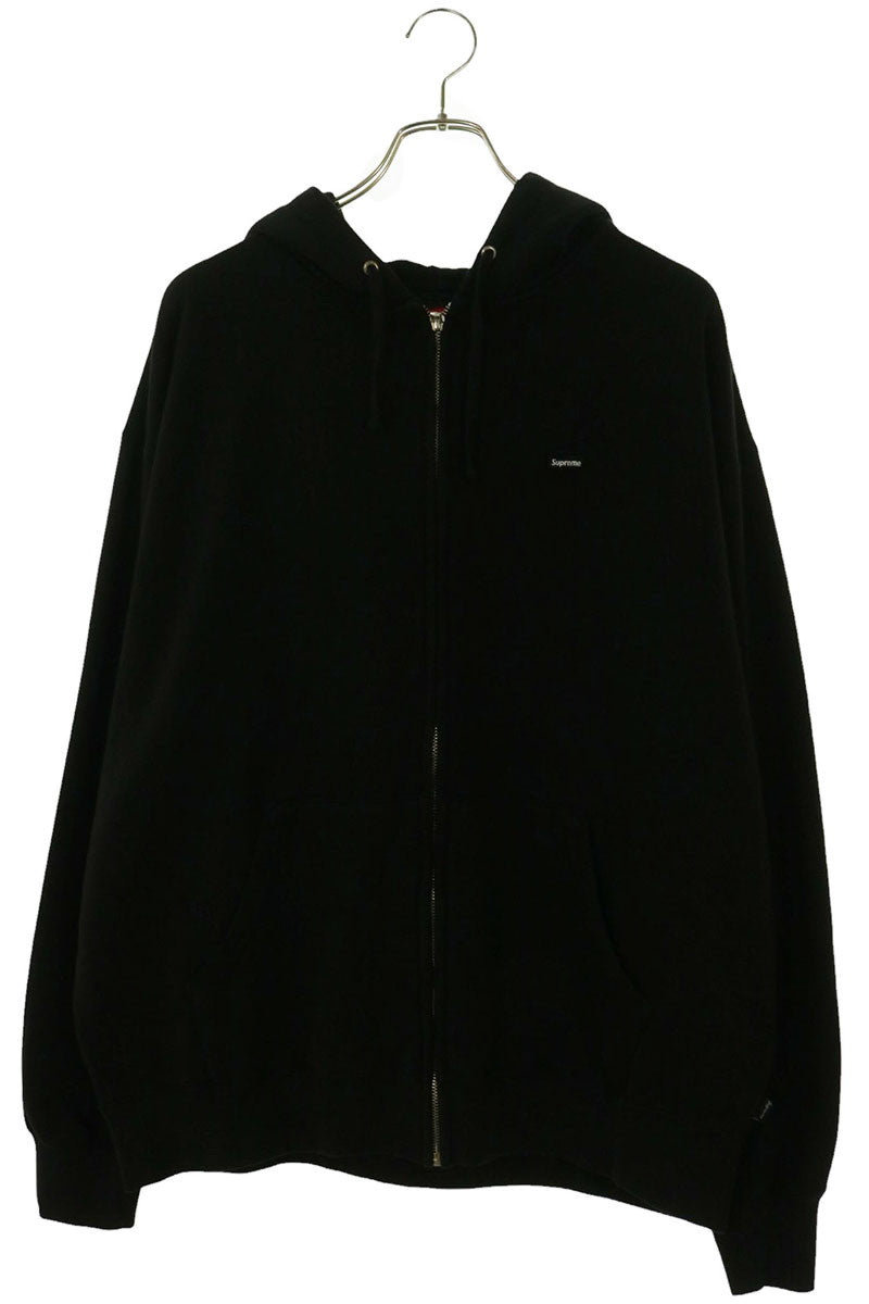 SUPREME 25AW Small Box Logo Zip Up Sweatshirt Black Size L