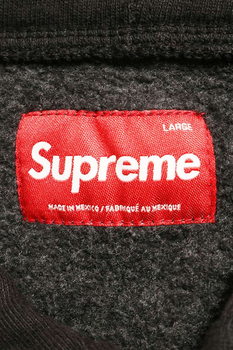 SUPREME 25AW Small Box Logo Zip Up Sweatshirt Black Size L