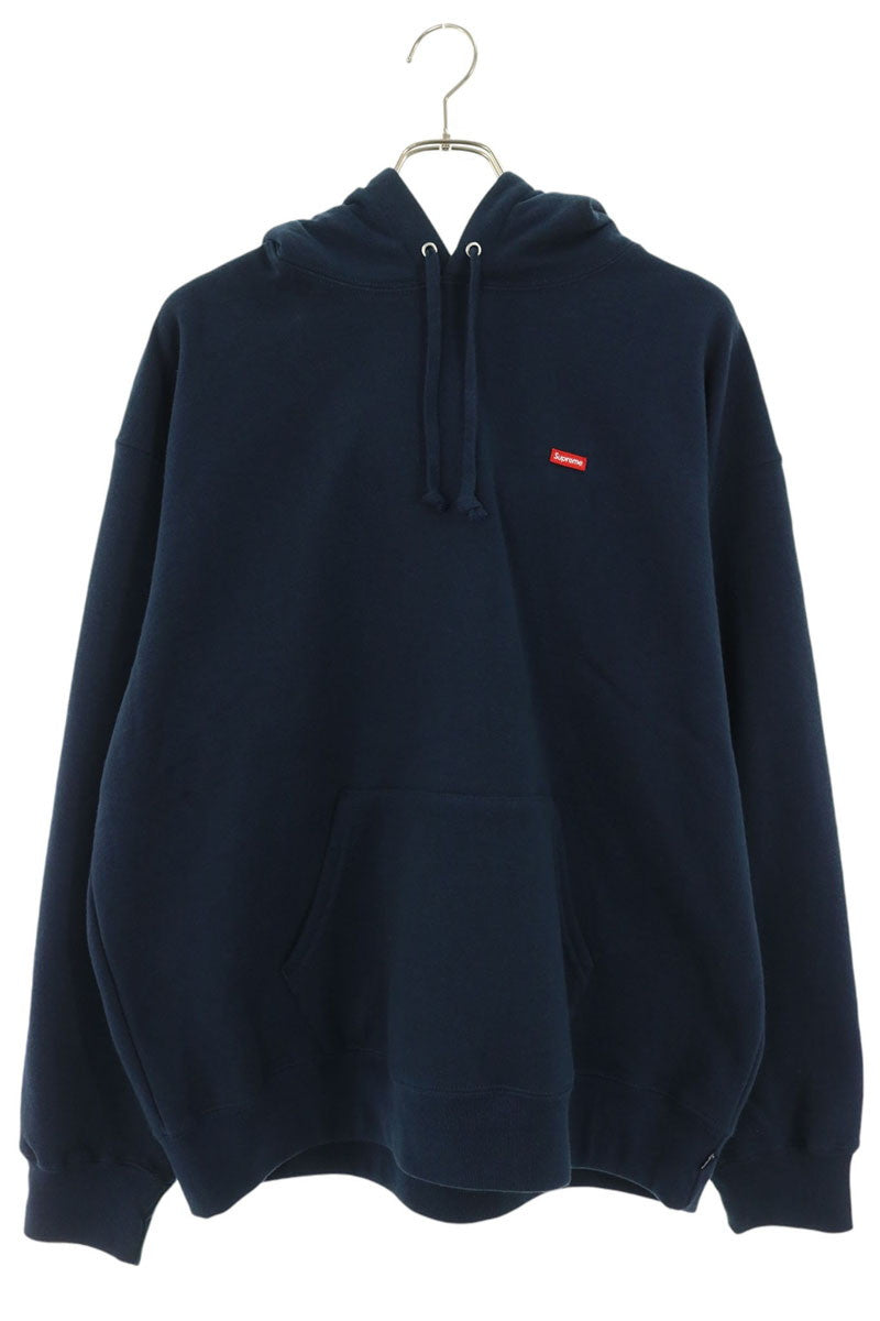 SUPREME 25AW Small Box Logo Pullover Hoodie Navy Size L