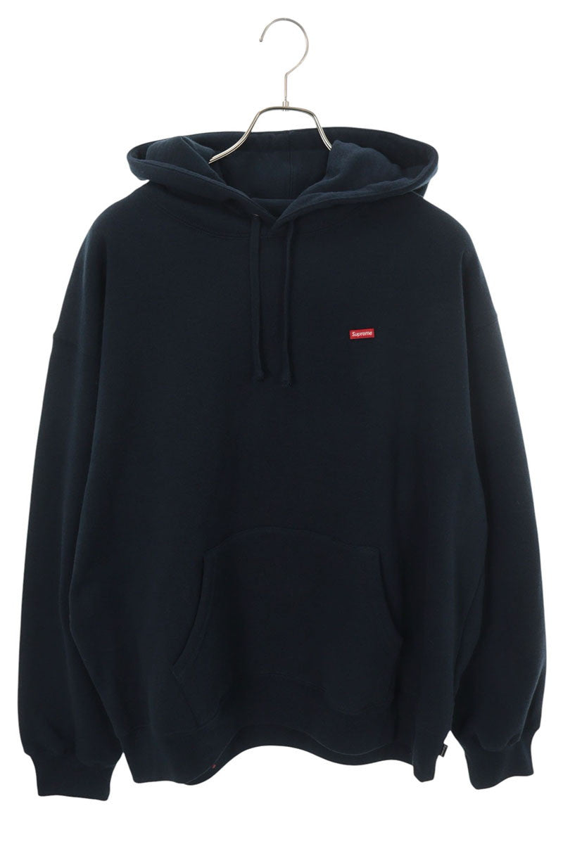 SUPREME 25AW Small Box Logo Pullover Hoodie Navy Blue Size L