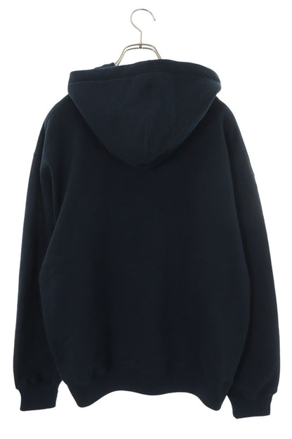 SUPREME 25AW Small Box Logo Pullover Hoodie Navy Blue Size L