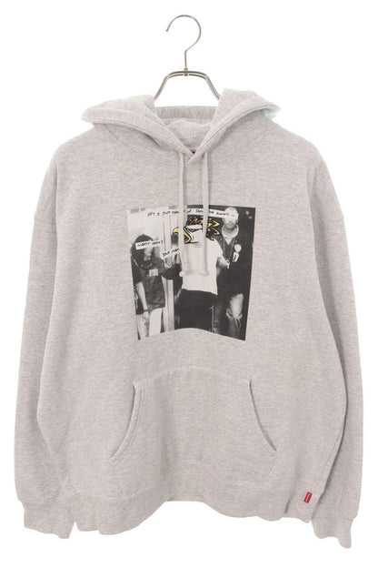 SUPREME 25AW ANTI HERO Hooded Sweatshirt Gray Size L
