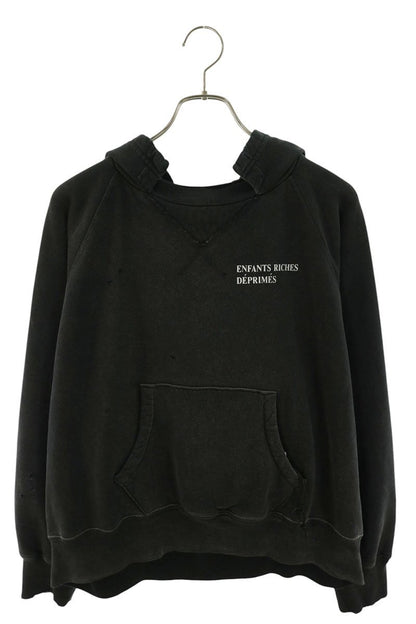 ENFANTS RICHES DEPRIMES Vintage Logo Hoodie Black Size M