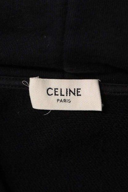 CELINE 2Y14B670Q DYSFUNCTIONAL Hoodie Black Size S