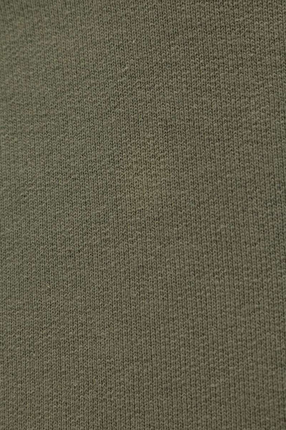 GUCCI Cotton Jersey Sleeve Logo Hoodie Green Size XL