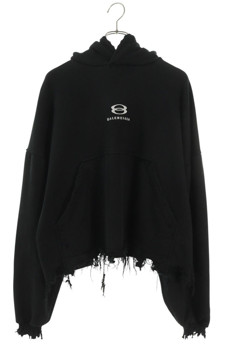 BALENCIAGA 24SS Unity Sports Icon Hoodie Black Size 1