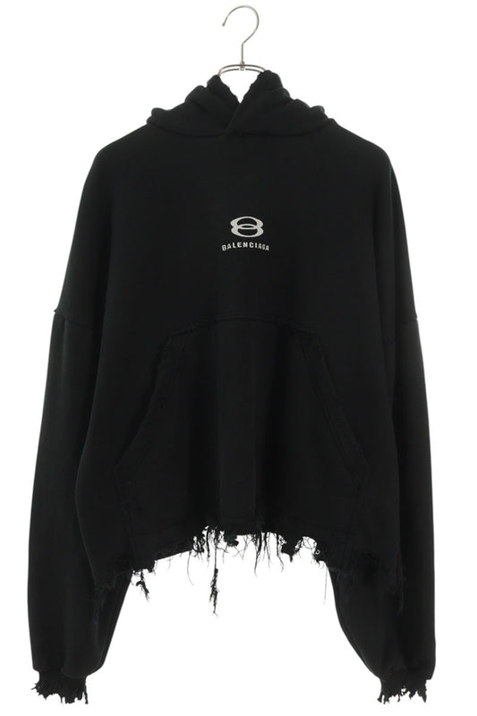 BALENCIAGA 24SS Unity Sports Icon Hoodie Black Size 1
