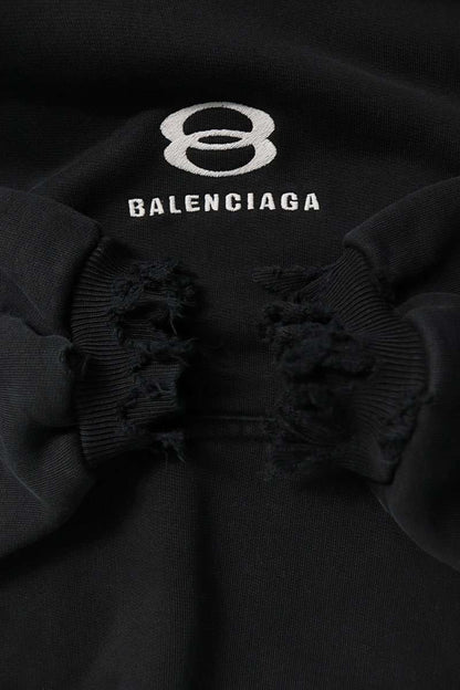 BALENCIAGA 24SS Unity Sports Icon Hoodie Black Size 1