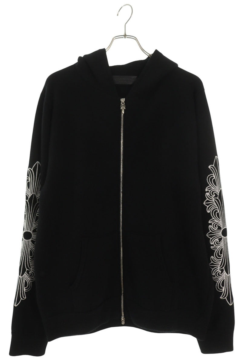 Chrome Hearts U LIFE SENTENCE Cashmere Hoodie Black Size L