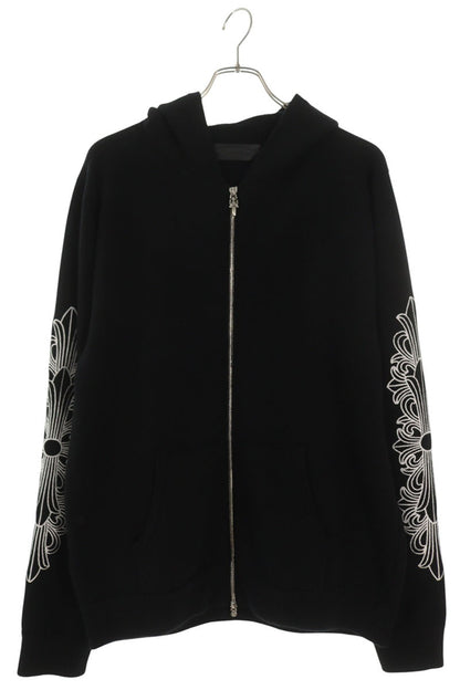 Chrome Hearts U LIFE SENTENCE Cashmere Hoodie Black Size L