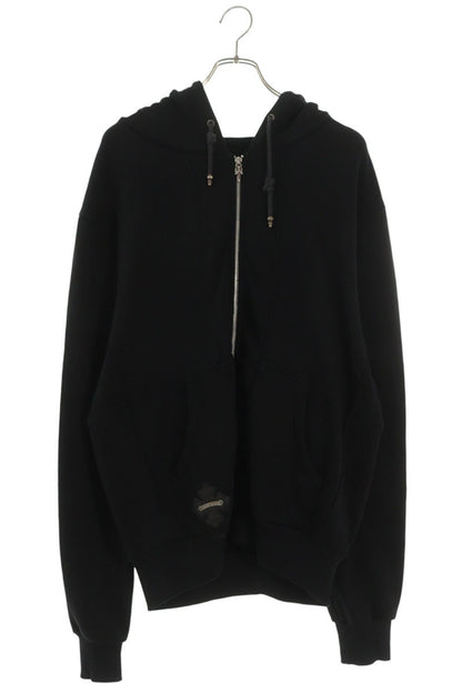 Chrome Hearts CH Plus Patch Dagger Zip Hoodie Black Size M