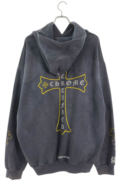 Chrome Hearts CH DRAKE Certified Lover Hoodie Navy Size XXL