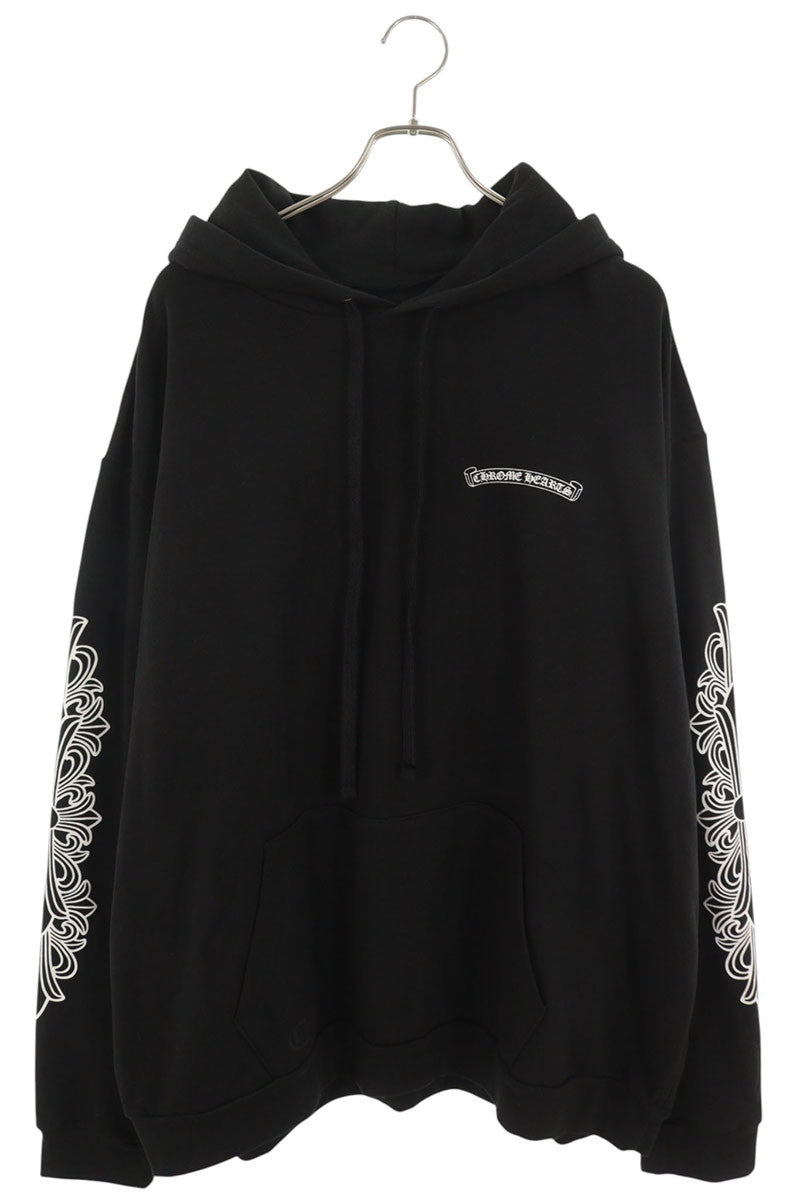 Chrome Hearts Dagger Eye Chart Hoodie Black Size XXL