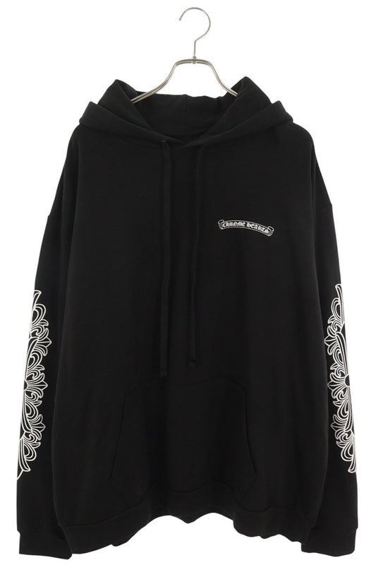 Chrome Hearts Dagger Eye Chart Hoodie Black Size XXL