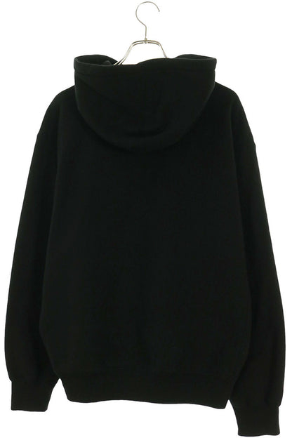 SUPREME 23AW Raised Script Hooded Sweatshirt Black Size M