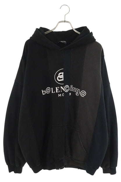 BALENCIAGA Aoyama Limited Reconstructed Hoodie Black Size XS