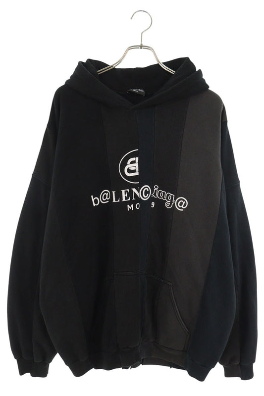 BALENCIAGA Aoyama Limited Reconstructed Hoodie Black Size XS