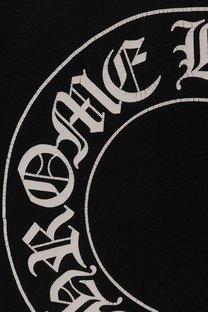Chrome Hearts Back Horseshoe Chomper Hoodie Black Size L