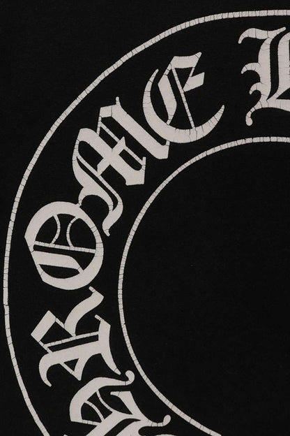 Chrome Hearts Back Horseshoe Chomper Hoodie Black Size L