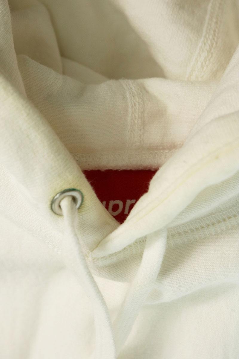 SUPREME 21AW Box Logo Hoodie White Red Size L