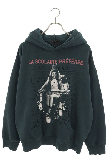 ENFANTS RICHES DEPRIMES LA SCOLAIRE Hoodie Green Size L