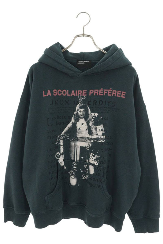 ENFANTS RICHES DEPRIMES LA SCOLAIRE Hoodie Green Size L
