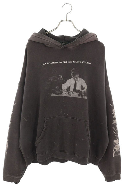 ENFANTS RICHES DEPRIMES HEAD AGAINST Hoodie Black Size XL