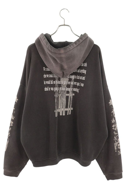 ENFANTS RICHES DEPRIMES HEAD AGAINST Hoodie Black Size XL