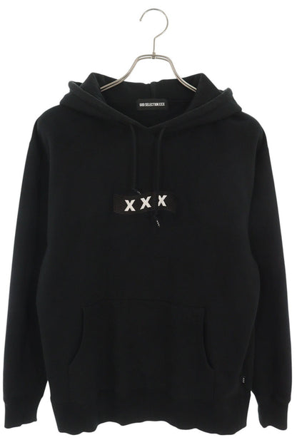 GOD SELECTION XXX Box Logo Hoodie Black Size S
