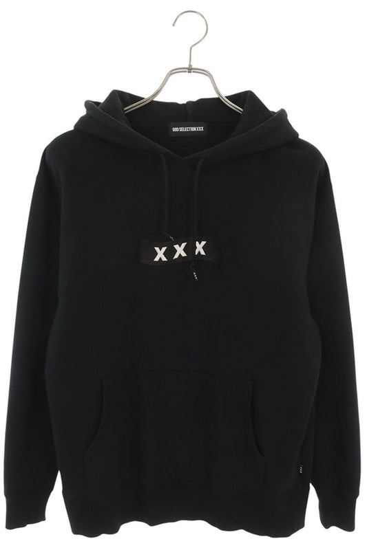 GOD SELECTION XXX Box Logo Hoodie Black Size S