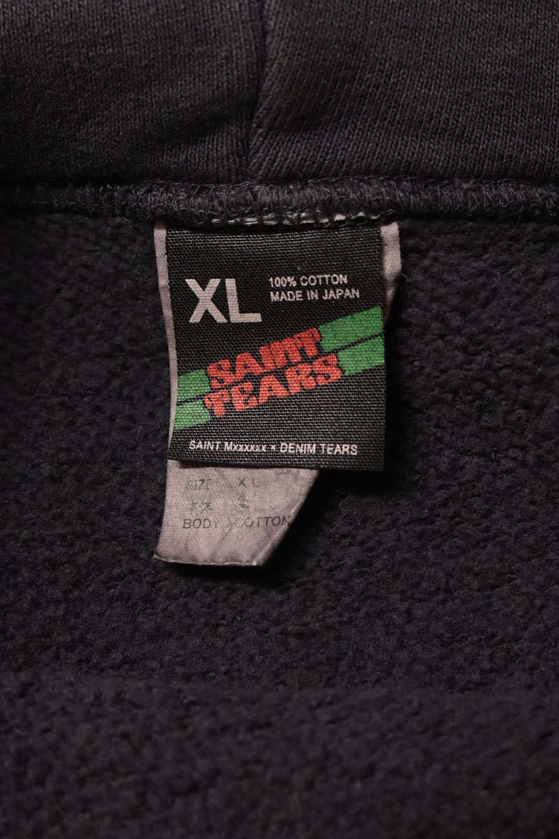 SAINT MICHAEL x Denim Tears 24SS STRUGGLE Hoodie Size XL