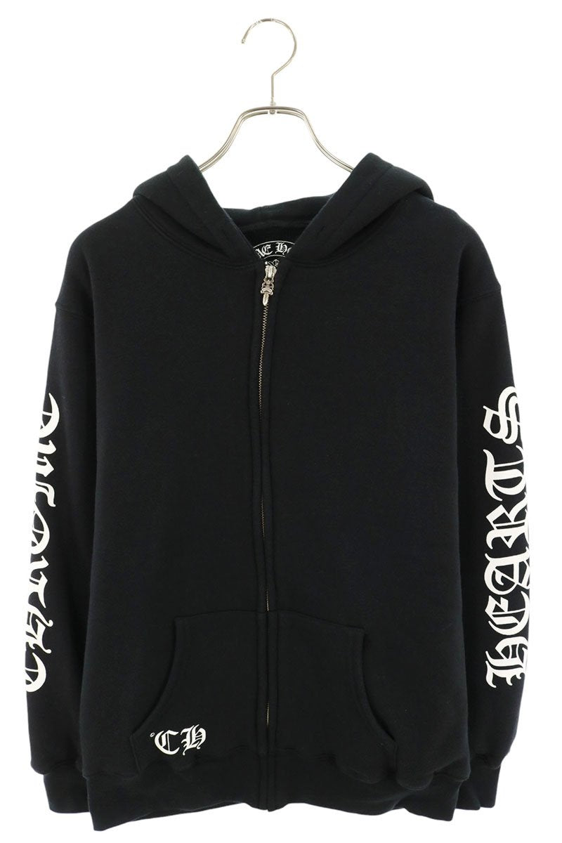 Chrome Hearts THRML HD ZIP Horseshoe Print Hoodie Size M