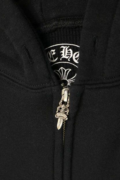 Chrome Hearts THRML HD ZIP Horseshoe Print Hoodie Size M