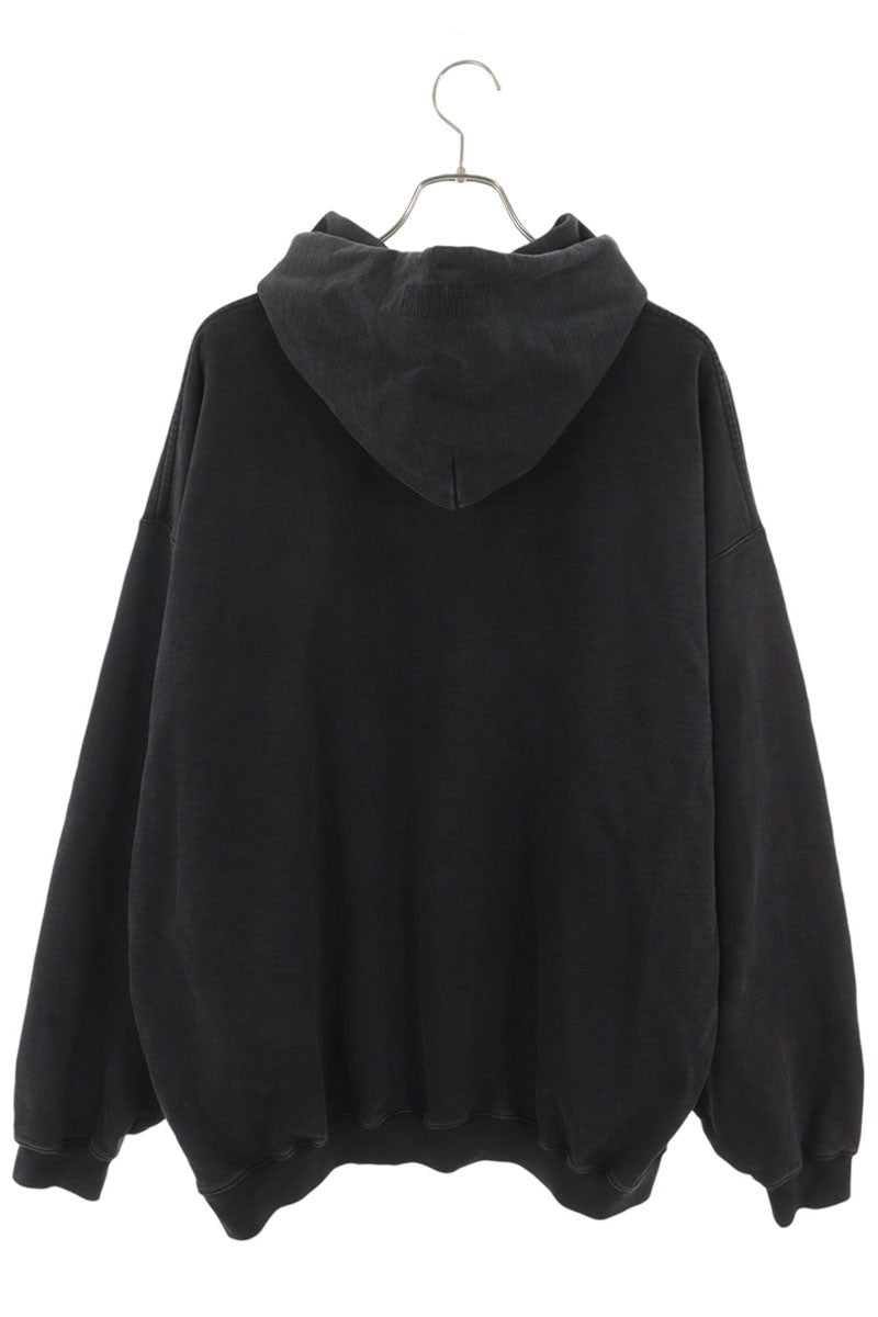VETEMENTS Limited Edition Logo Hoodie Black Size XS