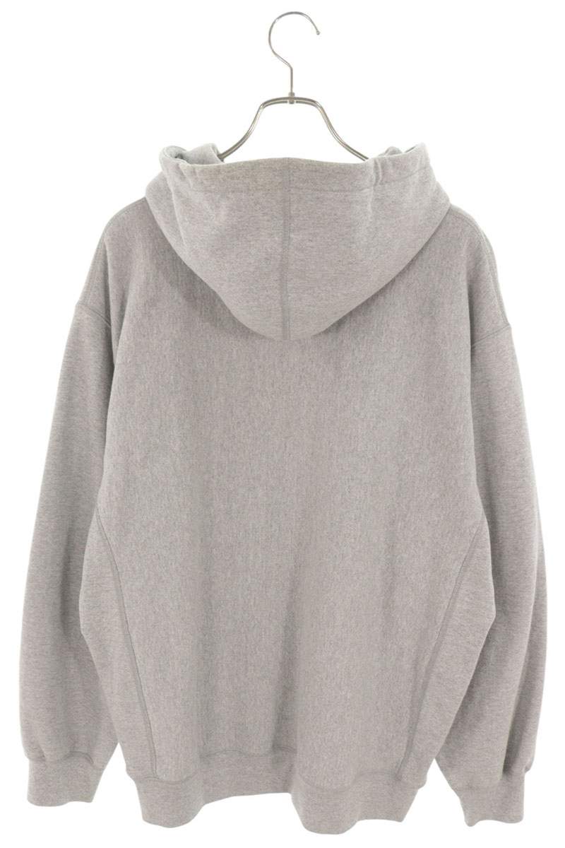 SUPREME Chalk Box Logo Hoodie Gray Size L
