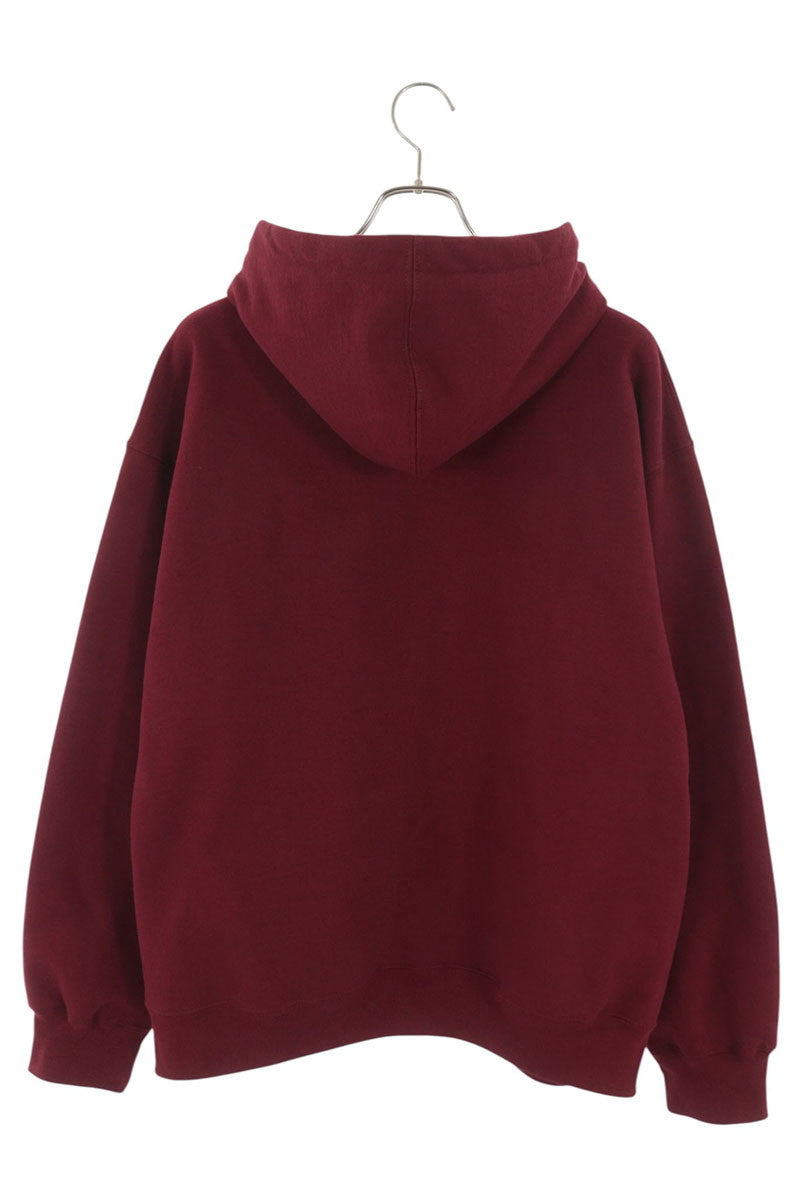SUPREME 25AW Classic Logo Hoodie Bordeaux Size L