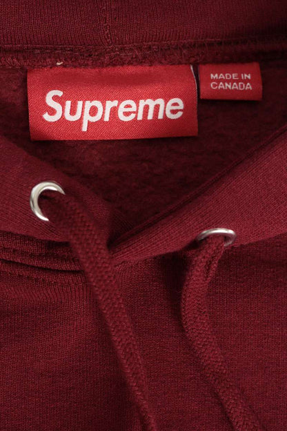 SUPREME 25AW Classic Logo Hoodie Bordeaux Size L