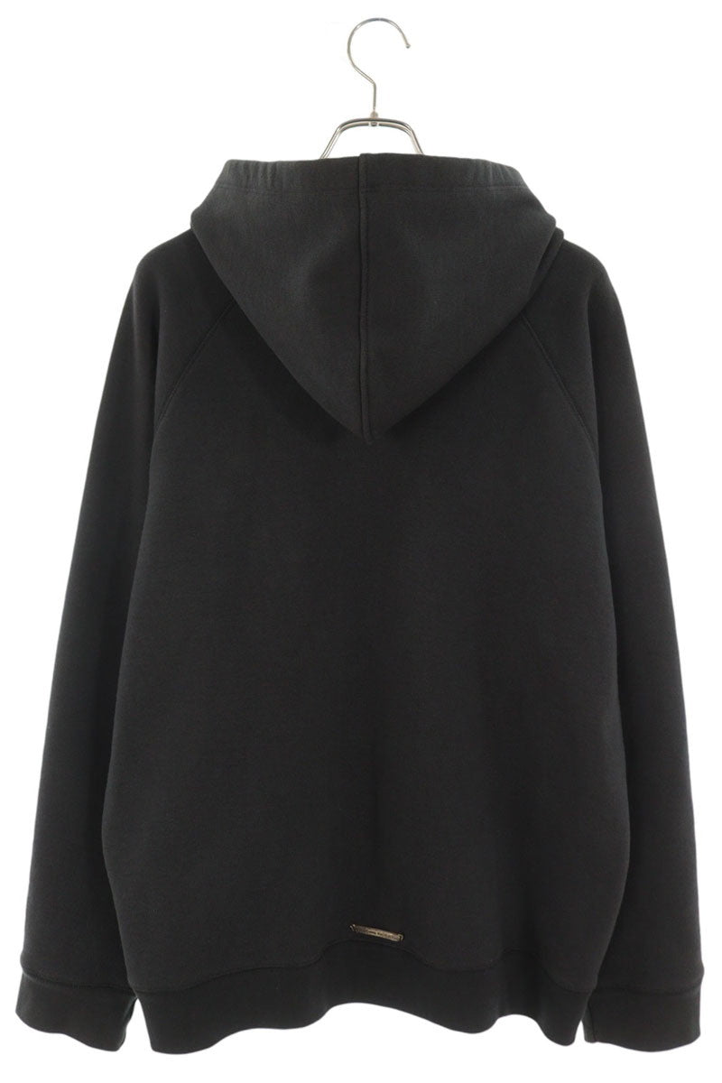 Chrome Hearts Y NOT ZIP GYN U PAPER JAM Hoodie Black Size XL